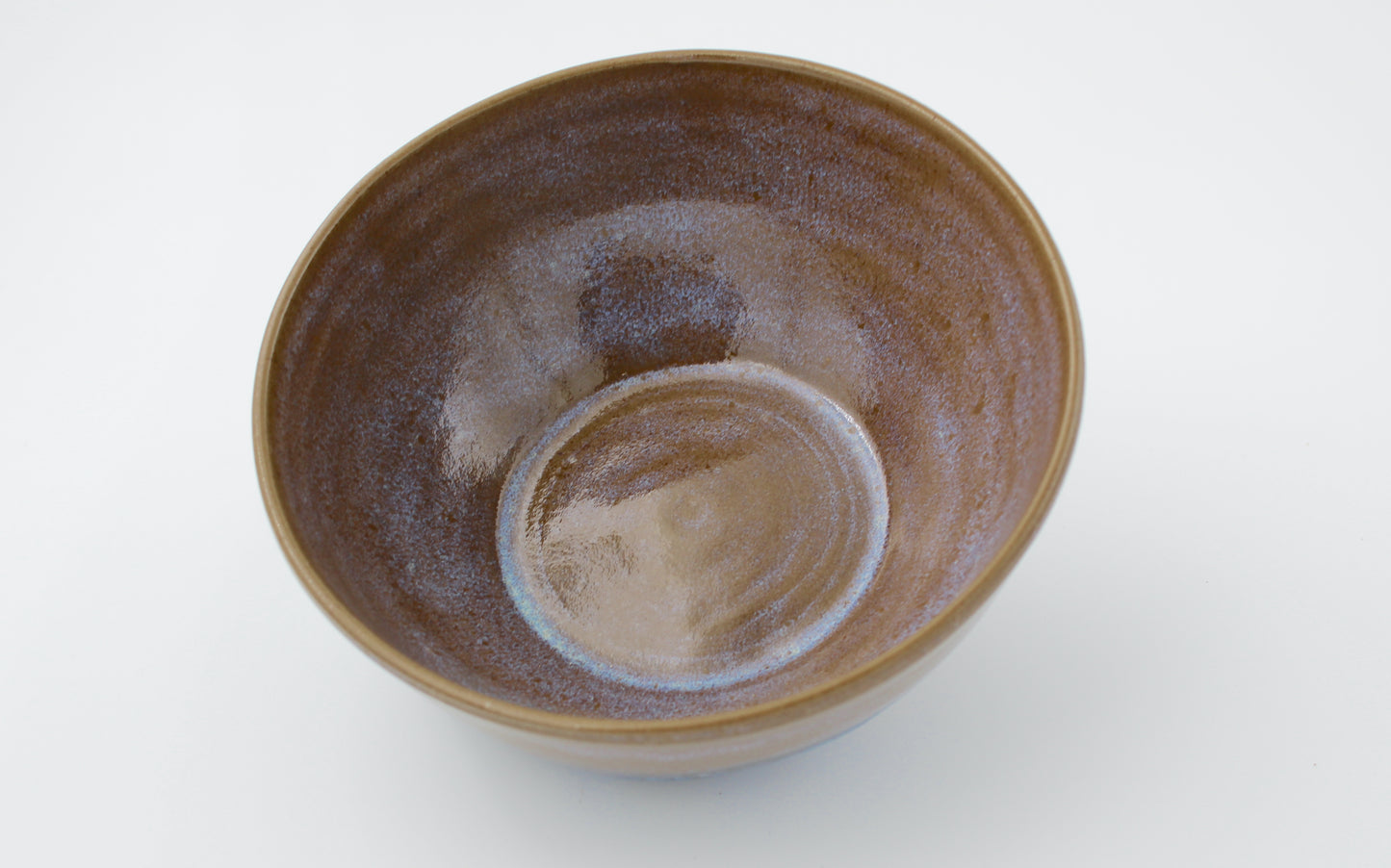Carved serving bowl
