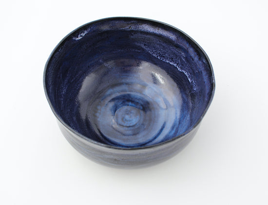 Medium obsidian stoneware bowl