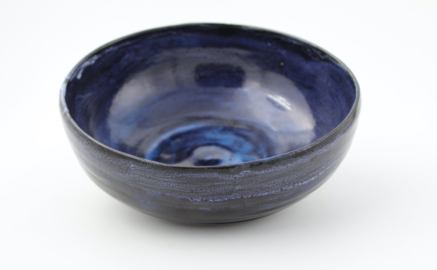 Medium obsidian stoneware bowl